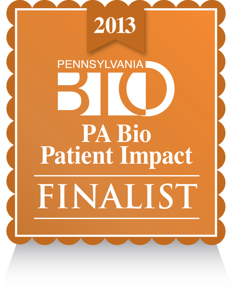 2013 Pennsylvania BIO_PA Bio Patient Impact Finalist Award