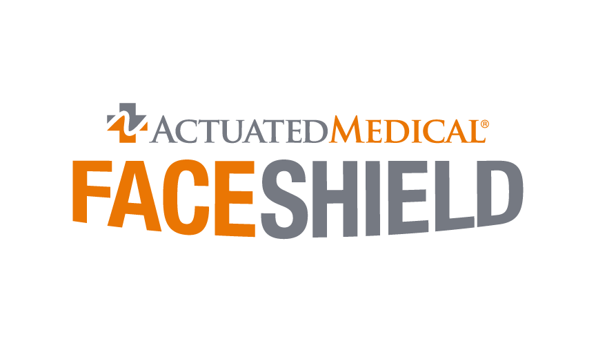 Actuated Medical Face Shield